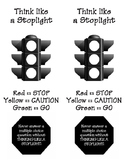 Stoplight Bookmark for Testing