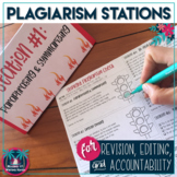 Stoplight Plagiarism Revision and Editing Stations for Hig