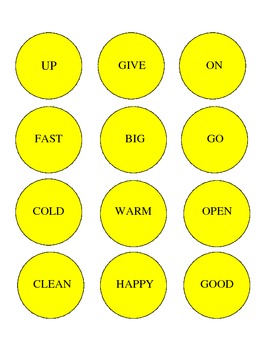 Stoplight Synonyms & Antonyms by The Little Speech Nook | TpT