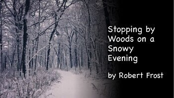 Preview of Stopping by Woods on a Snowy Evening Poetry Bundle