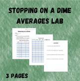 Stopping on a Dime Averages Lab