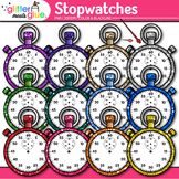 Stopwatch Timer Clipart Images: 13 Math Measurement Clip A