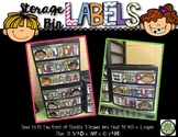 Storage Drawer Labels