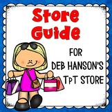 Store Guide for Deb Hanson