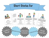 Stories For Auditory Recall, Sequencing, Social Language (