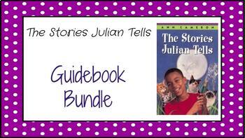 Preview of Stories Julian Tells Guidebook Unit Bundle