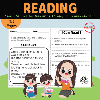 Preview of Stories for Improving Fluency and Comprehension
