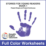 Stories for Young Readers Full Color Worksheets ESL ELL Newcomer
