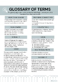 Storm Boy Glossary of terms student handout *NEW ENGLISH S