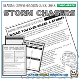 Storm Chasers Reading Comprehension Passage and Questions 