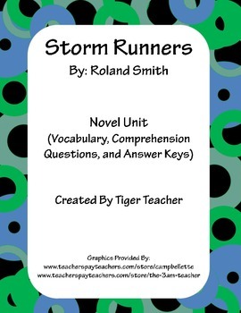 Preview of Storm Runners by Roland Smith - Novel Unit