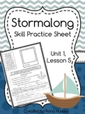 Stormalong (Skill Practice Sheet)