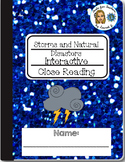 Storms and Natural Disasters Close Reading Activities for 