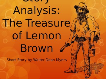 Preview of The Treasure of Lemon Brown - Powerpoint Slides