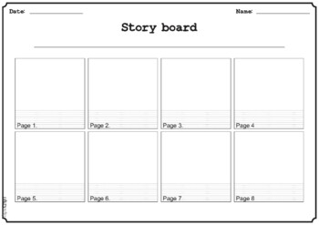 Preview of Story Board Template