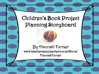 Preview of Children's Book Project - Planning/Storyboard