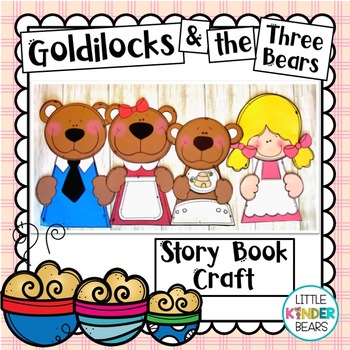 Preview of Fairy Tales | Story Book Craft | Goldilocks and the Three Bears