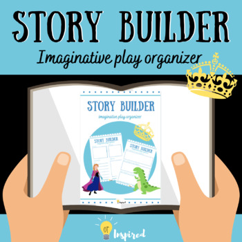 Preview of Story Builder: Play Sequencing/Organizer for Special Education(Print or digital)