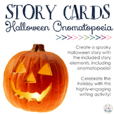 Story Cards: Halloween Onomatopoeia
