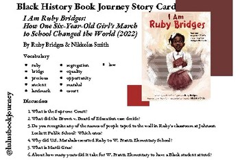 Preview of Story Cards: Ruby Bridges & Ketanji Brown Jackson