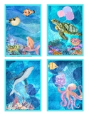 Story Cards - Underwater Party