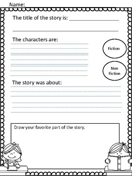 Preview of Story Comprehension Sheet - Hoja de Comprension (English + Spanish Version)