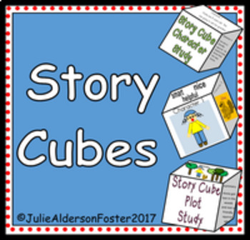 Preview of Story Cubes: Narrative Elements and Literary Retelling