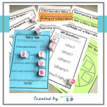 Story Dice Companion for Speech Therapy using Story Cubes