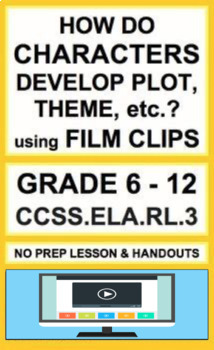 Preview of Story Element Analysis with VIDEO | Printable & Digital | CCSS.RL.3