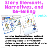 Story Telling Story Grammar Bundle for Speech Language Therapy