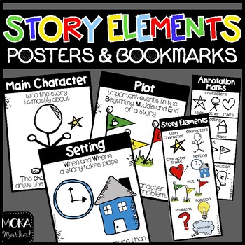 Story Element Posters | Annotation Bookmarks | Story Map | For Any Read ...