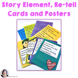 Story Elements Posters and Cards for Every Classroom