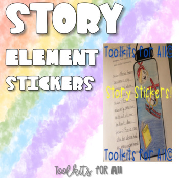 Preview of Story Element Stickers