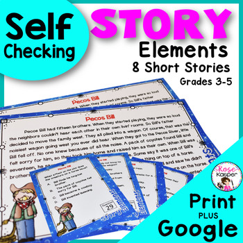 Preview of Story Elements for Google Classroom