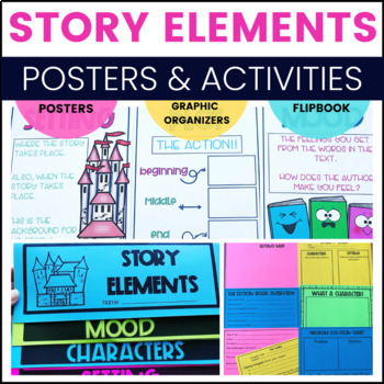 Story Elements by Jessica Zannini | Teachers Pay Teachers