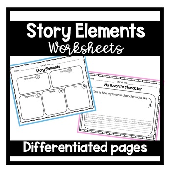 Story Elements by House of Elementary | TPT