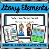 Story Elements Activities and Lesson Plans Reading Bundle 