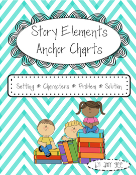 story elements anchor chart blank sheet