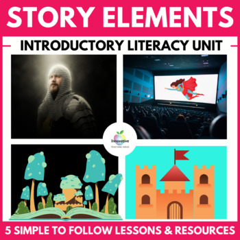 Preview of 2nd Grade Story Elements Unit | Writing | Reading | Lesson Plans and Tools