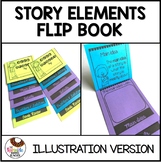 Story Elements Graphic Organizer | Illustration Flip Book