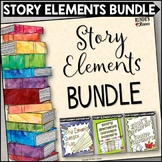 Story Elements Reading Comprehension Activity Bundle