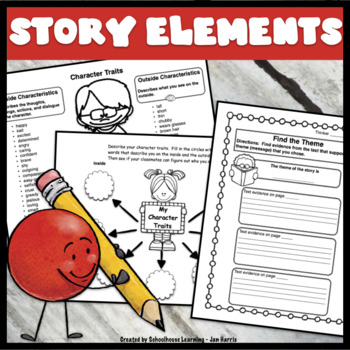Preview of Story Elements - Character Analysis Theme and More