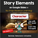 Story Elements: Character - for Distance Learning and Goog