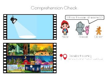 Preview of Story Elements/Comprehension Check