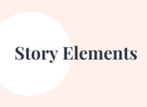 Story Elements Distance Virtual Learning Google Slides