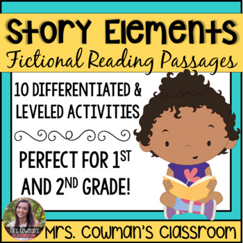 Preview of Story Elements - Fiction First Grade