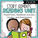 Story Elements Fiction Reading Unit with Centers SECOND GRADE