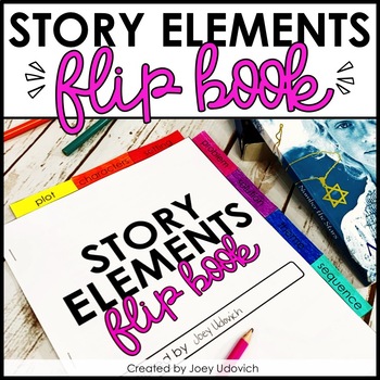 Preview of Story Elements Flip Book: An Interactive Resource