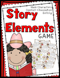 Story Elements Game: 30 Story Cards, Anchor Chart, Game Bo