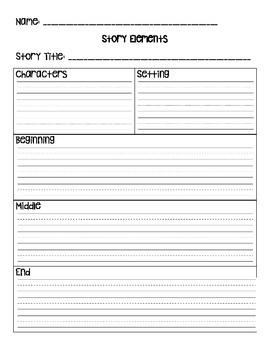 Story Elements Graphic Organizer by The Tattooed and Trauma-Informed ...